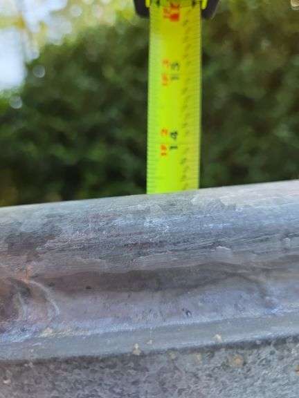 5' 3" Galvanized Stock Tank with Drain