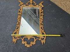 Vintage Italian Baroque Gilt Mirror- needs repair