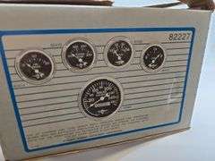 Stewart Warner Genuine Wings Gauges- as shown