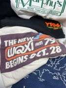 VTG Atlanta T-shirts + Robert Palmer "Secrets" 94Q promo Picture Album! Radio Stations, Restaurants 