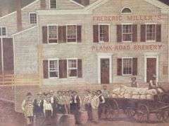 1980 Fredric Miller Plank Road Brewery Framed Print by Mark English