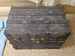 Antique Steamer Trunk