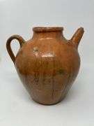 Antique Terracotta Olive Oil Jug