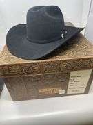 Resistol Black Gold 20X Beaver Felt Black Cowboy Hat NIB
