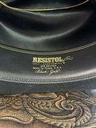 Resistol Black Gold 20X Beaver Felt Black Cowboy Hat NIB