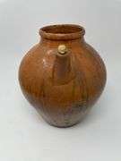 Antique Terracotta Olive Oil Jug