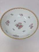 Chinese Export Armorial Style Porcelain Punch Bowl believed to be by Samson