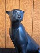 Loet Venderveen Broze Sitting Cheetah Sculpture- 76/500 with COA