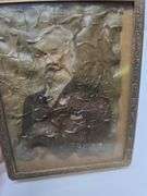 Antique Picture Frames with Antique Photos and 1 double frame with photo of older photographs