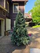 Balsam Hill Flip Tree Lighted Christmas Tree and accessories