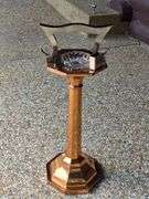 Art Deco Cigar Smoking Stand with Löwenbräu Ashtray