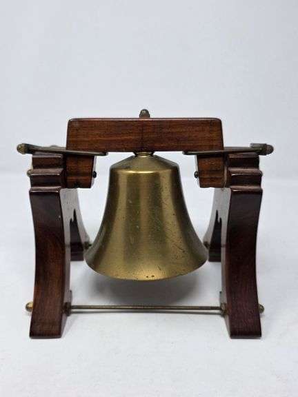 Vintage Brass Desktop Bell