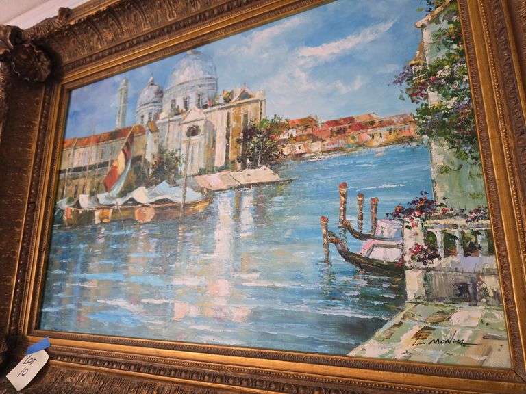 Large Grand Canal oil painting