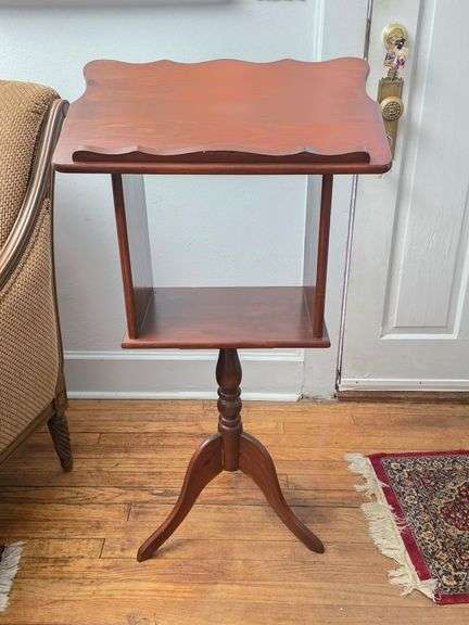 Cherry Wood Pedestal Bible stand, Music Display