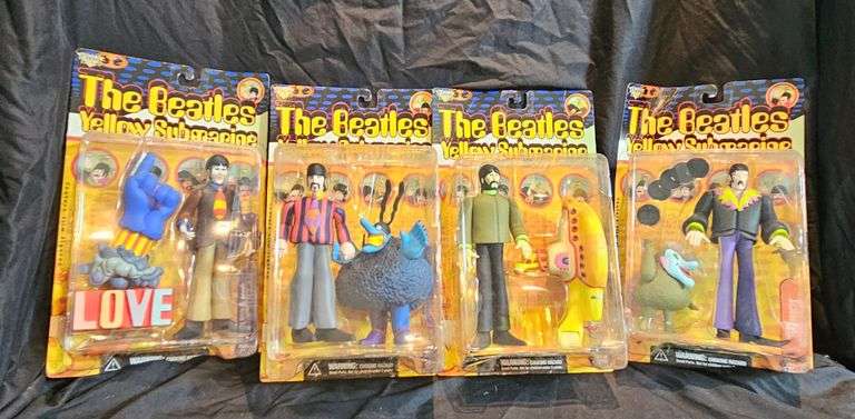 Beatles Yellow Submarine Figures McFarlane Toys 1999 (4)