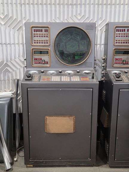 Prop: Evil Lair Command Station Console- 67"H x 33"W x 19"D