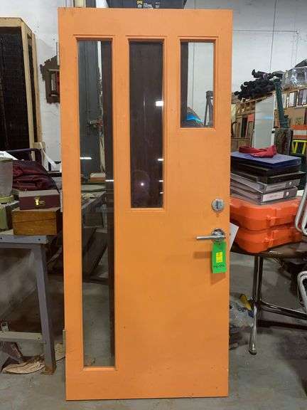 MCM Style Cascading 3 Window Door - 77 5/8” x 33 1/2”