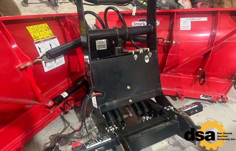 Boss Smart Shield 9'2"DXT, V Snow Plow, With Additional Side Wings