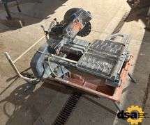 10” Ridgid R4092 Tile Saw with Mobile Wheel Cart Included