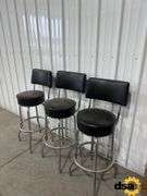 (3) Swivel Bar Chairs