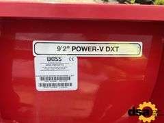 Boss DXT 9.2’ V Plow