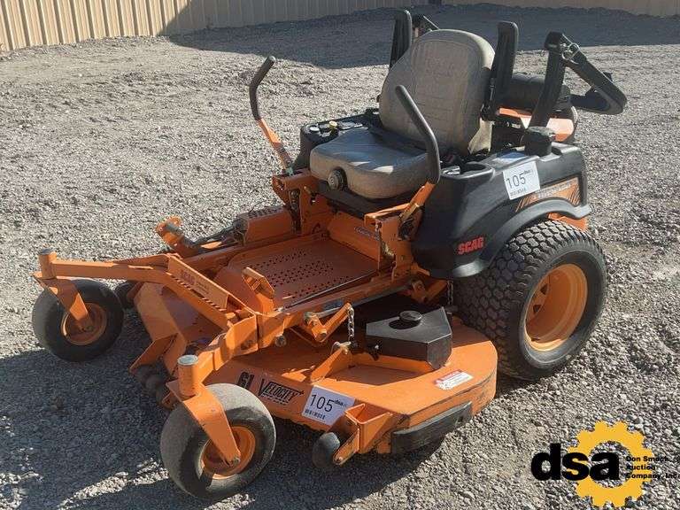 2018 Scag Tiger Cat 2 61" Zero Turn Mower