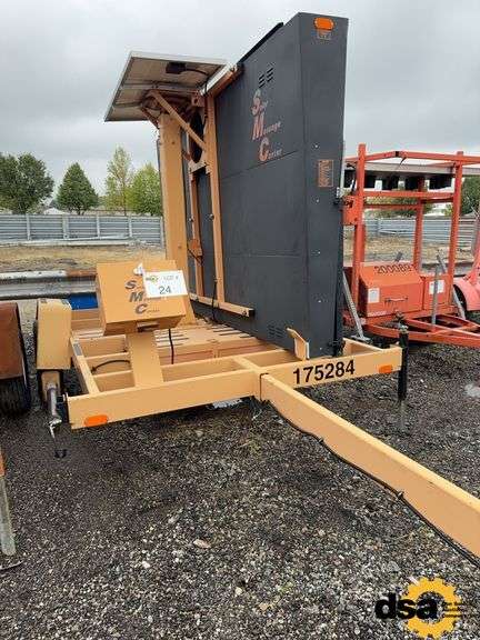 2015 PSC SMC1000HE Towable Arrow Board