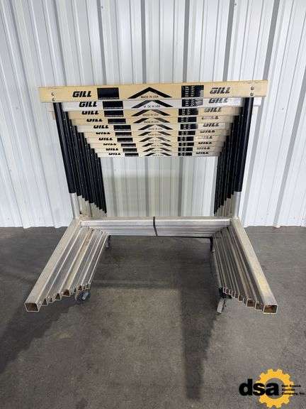 (10) Gill Adjustable Hurdles