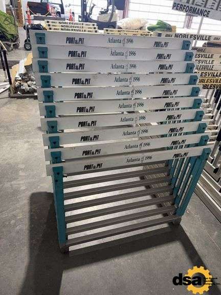 (10) PortaPit Adjustable Hurdles