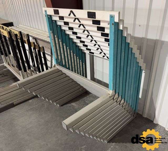 (10) PortaPit Adjustable Hurdles