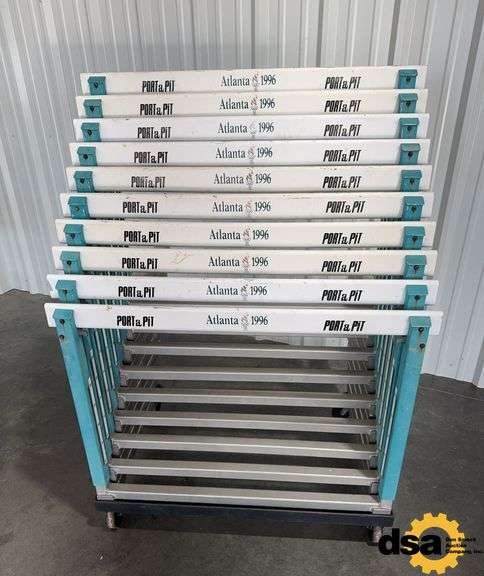 (10) PortaPit Adjustable Hurdles