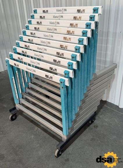 (10) PortaPit Adjustable Hurdles