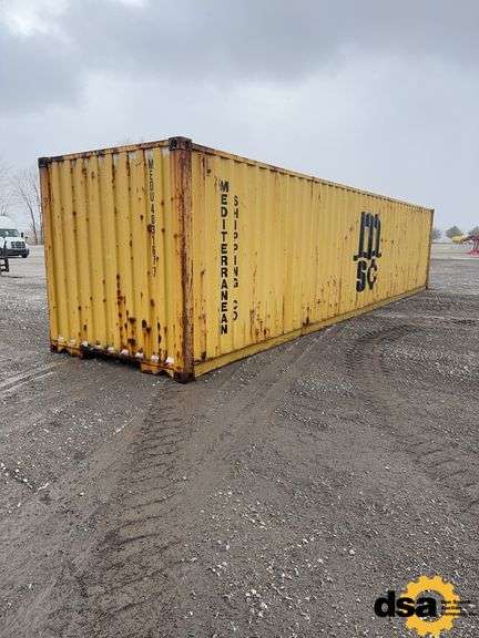 40 Ft Container With Barn Doors on Front