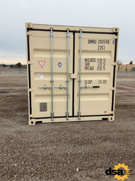 20 FT Container With Barn Doors on Front