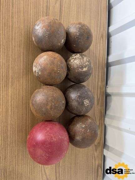 (8) Shot Put Balls