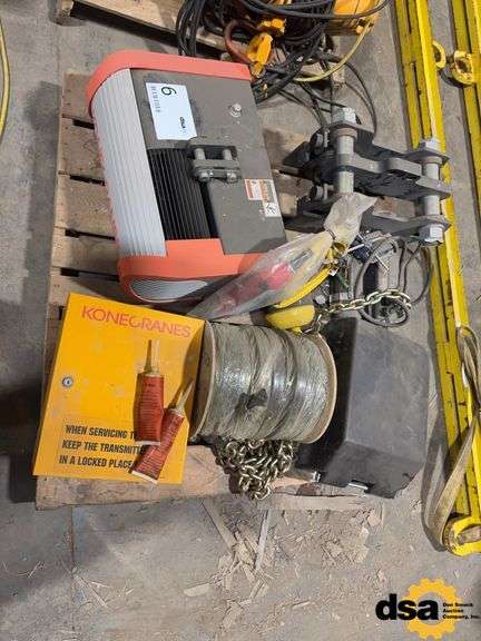 Unused Konecranes 5 Ton Hoist