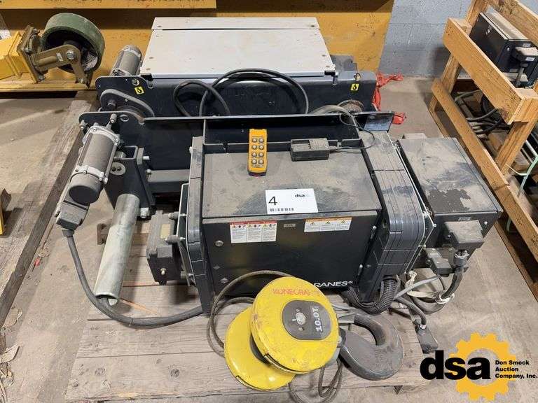 Konecranes 10 Ton Hoist & Trolley
