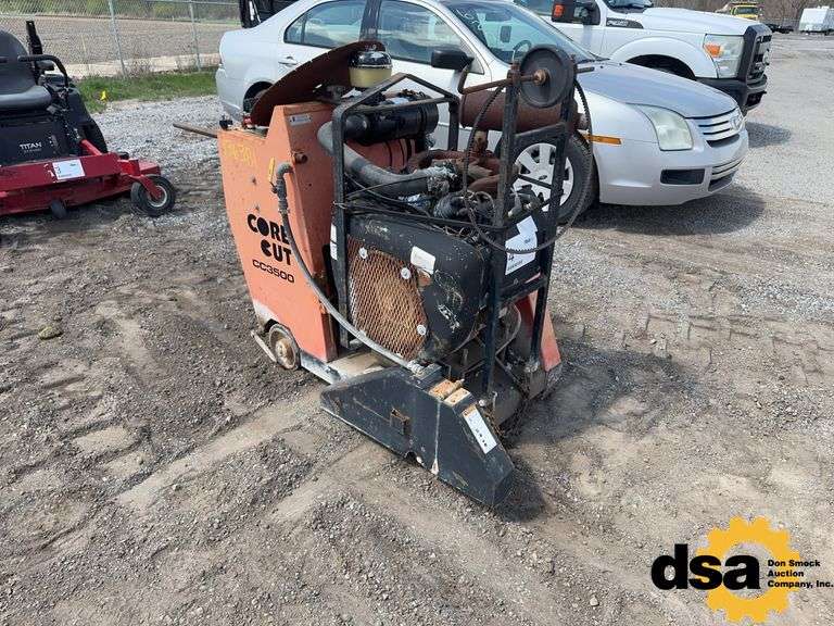 Core Cut CC3500 Concrete Saw