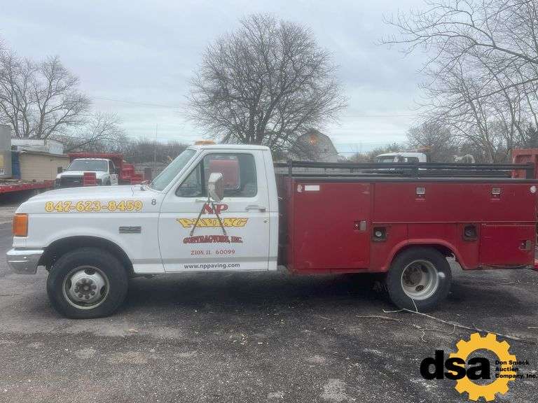 1991  Ford  F350  Service Truck