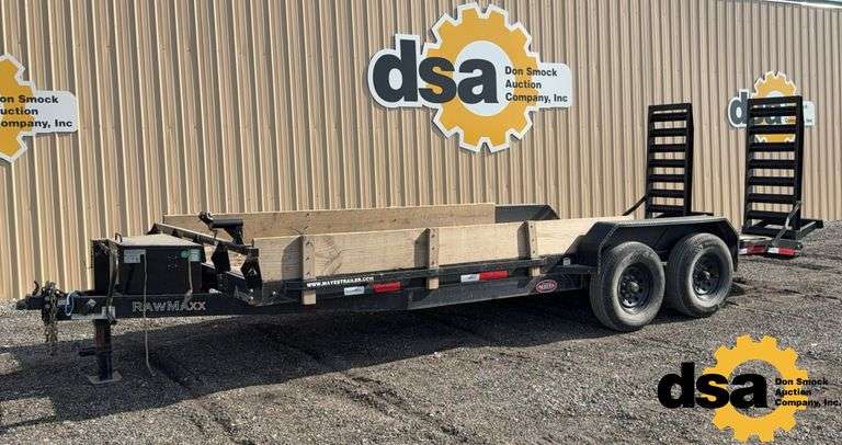 2024  Rawmaxx  20'+2' Tag  Trailer
