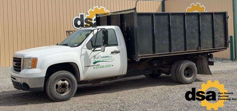 2007  GMC  Sierra 3500HD  Dump Truck
