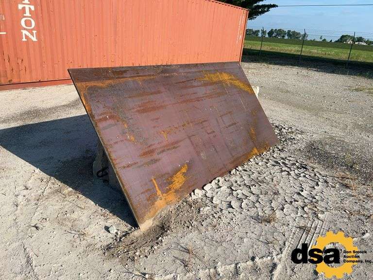 Unused  59" X 118" X 11/16" Street Plate