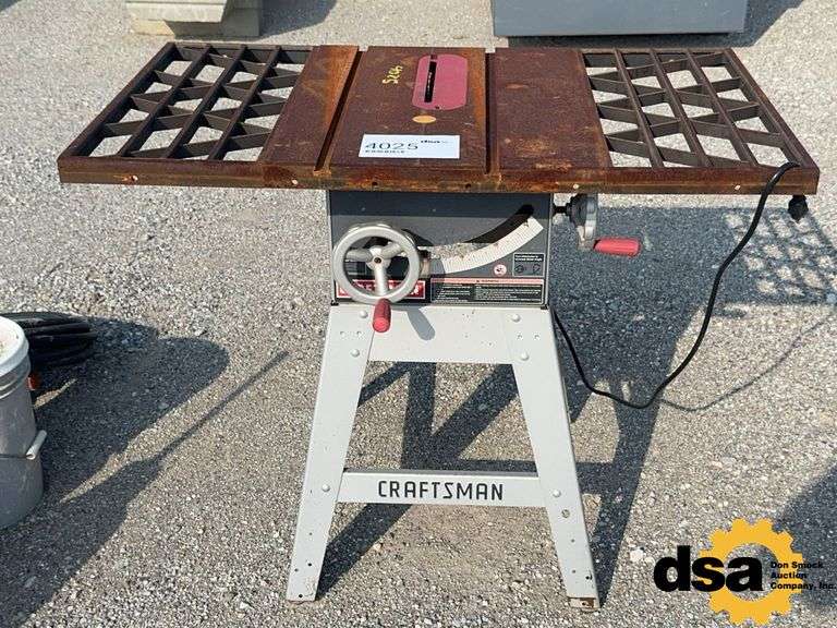 Craftsman 10" Table Saw