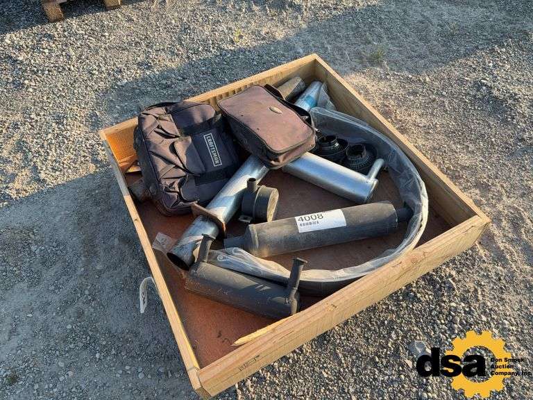 Various Mufflers (2) Electric Drills