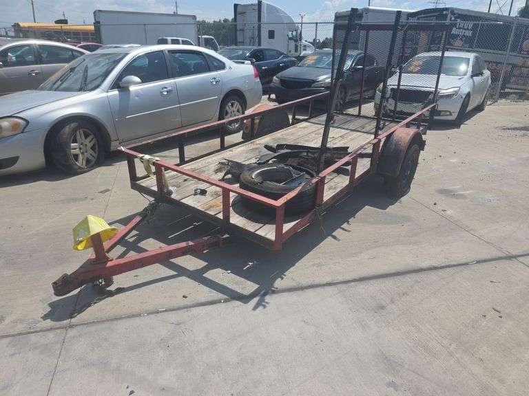XXXX  12' UTILITY  TRAILER