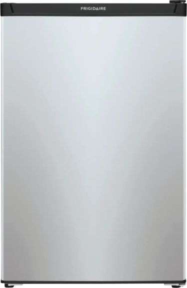 Frigidaire - 4.5 Cu. Ft. Mini Fridge with Top Freezer - Silver