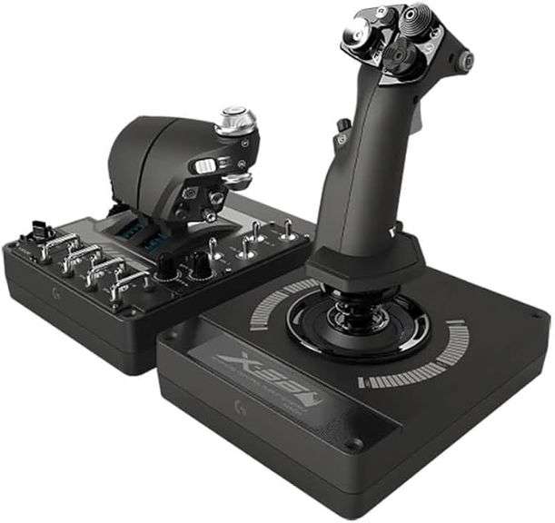Logitech G X56 H.O.T.A.S Throttle and Joystick Flight Simulator Game Controller