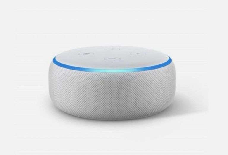 Amazon Echo Dot (3rd Generation) Smart Speaker with Alexa - Sandstone