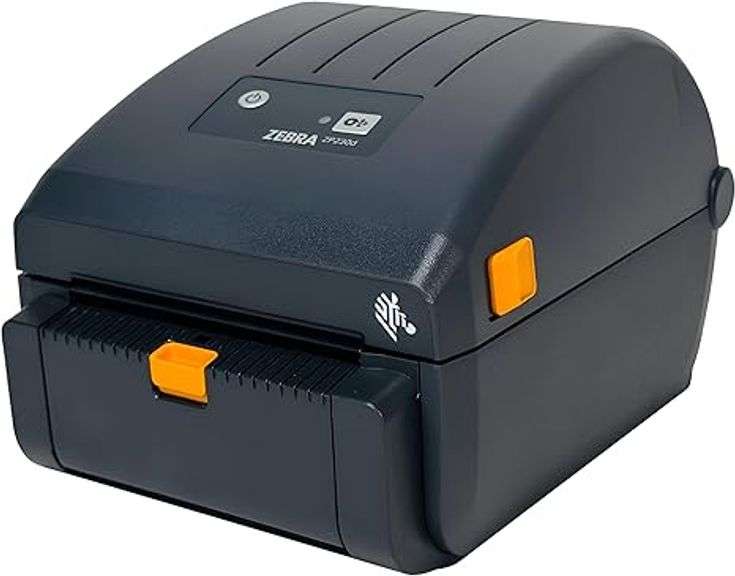 Zebra ZP230d Direct Thermal Barcode Label Printer Dispenser