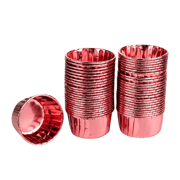 Bokon - 900Pcs Rose Gold Cupcake Liners 3.5Oz Foil Baking Cups